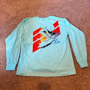 NWT Vintage Pipeline Long Sleeve T. Surfing. Made in USA. Beach life. West Coast